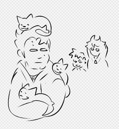 OK I Think Mark Loves Cats